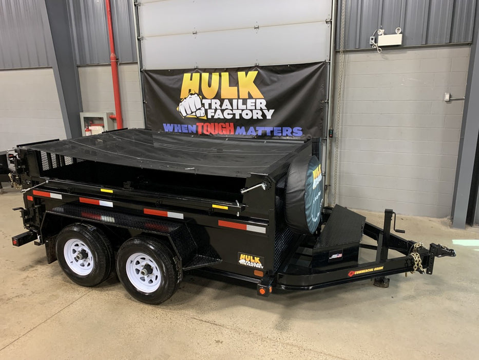 9,990# GVWR Ultra Low Pro Dump Trailer