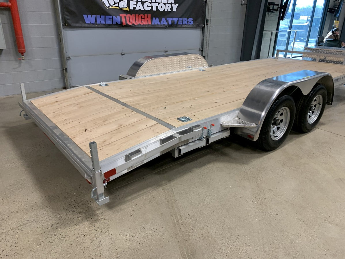 7000 Gvwr Aluminum Car Hauler — Hulk Trailers 1150