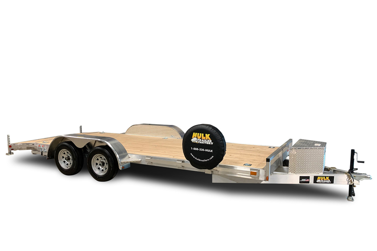 Hulk 7,000# GVWR Aluminum Car Hauler