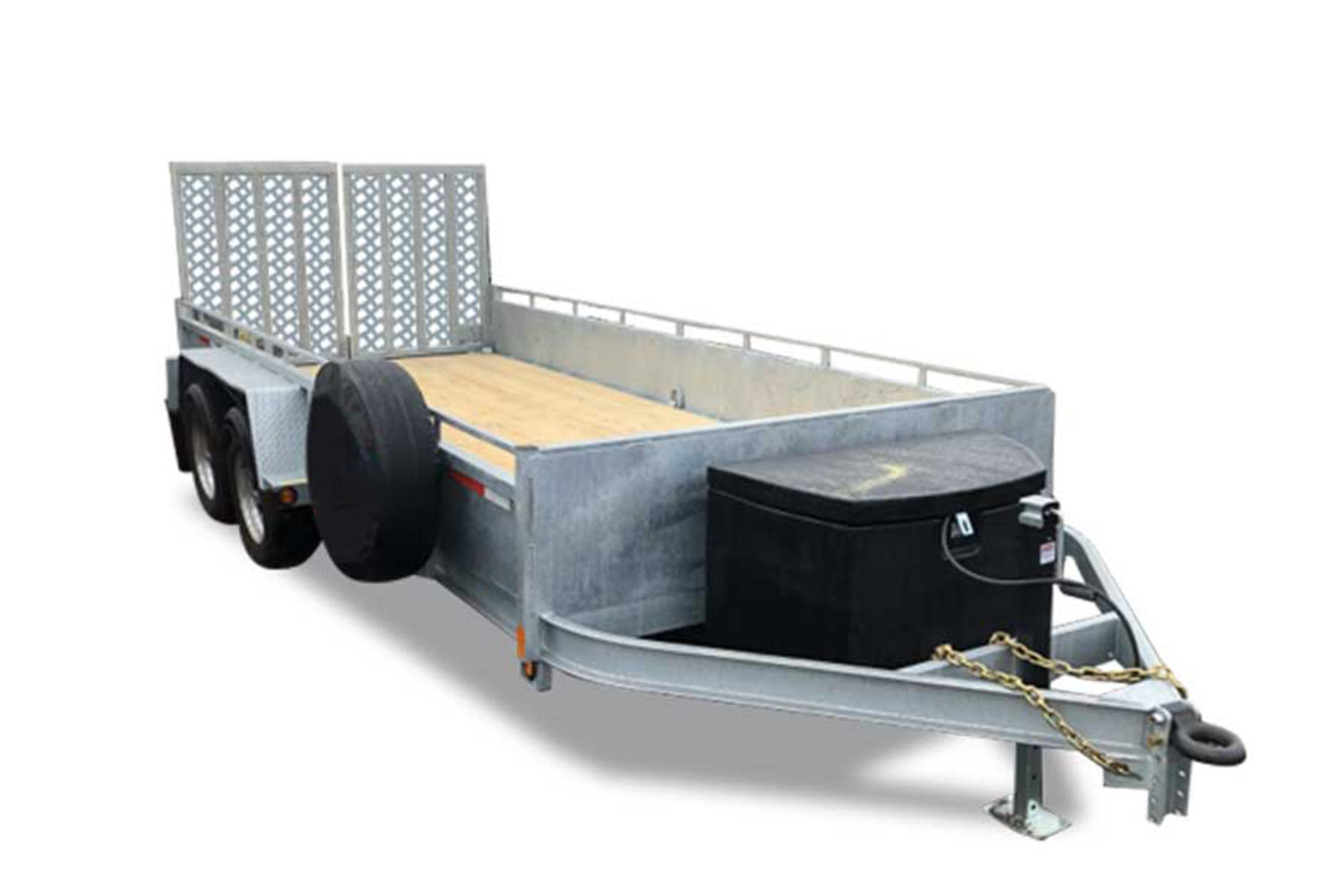 Galvanized Hulk 7,000# GVWR Landscape Trailer