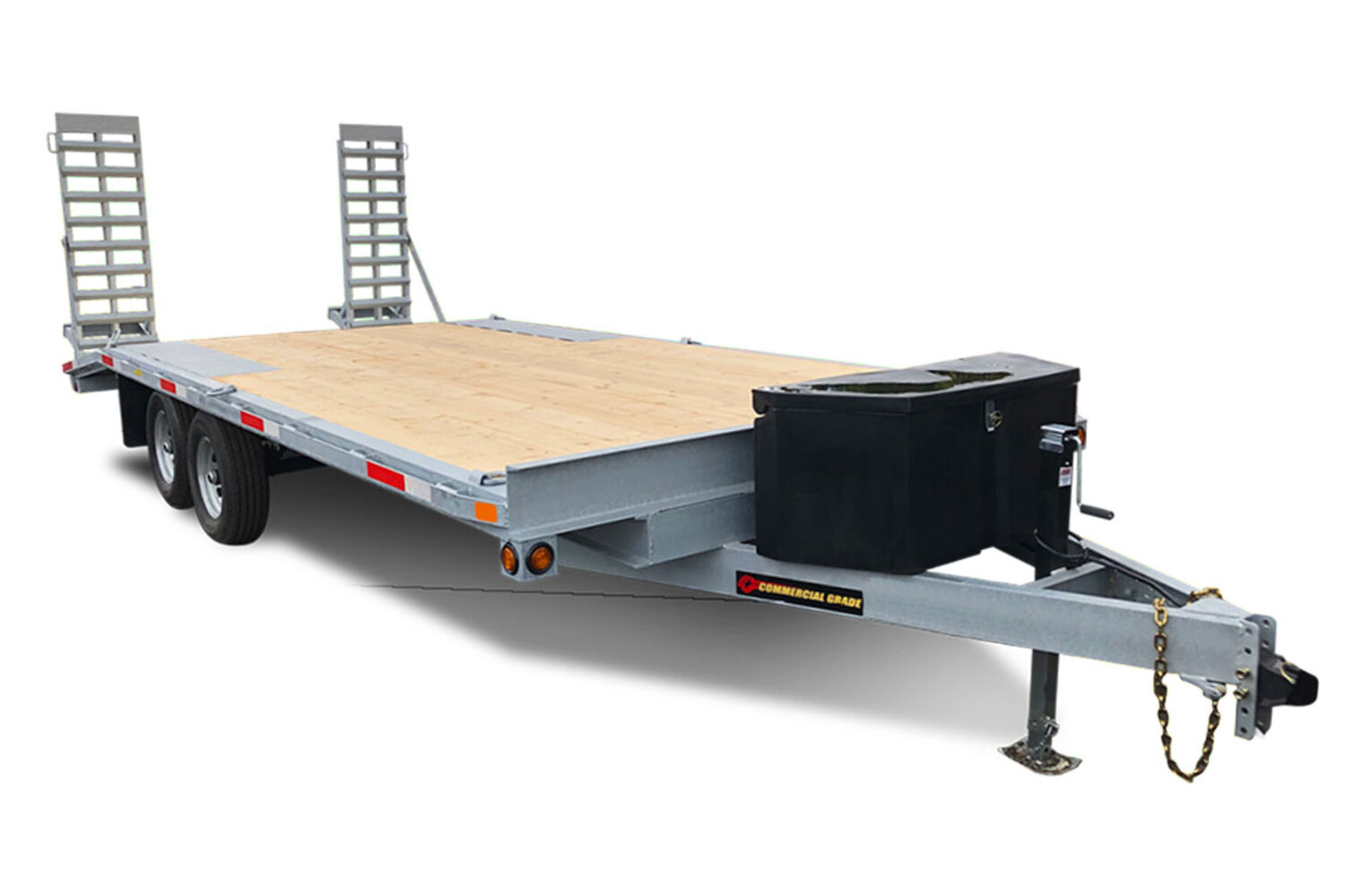 Galvanized Hulk 9,990# GVWR Deckover Equipment Float Trailer