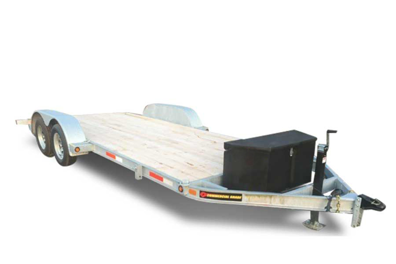 Galvanized Hulk 7,000# GVWR Car Hauler